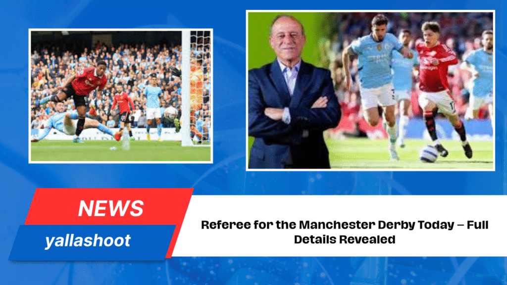 Referee for the Manchester Derby