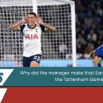 Early Substitution in the Tottenham Game