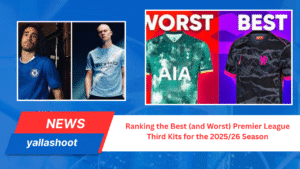 Ranking the Best Premier League Third Kits