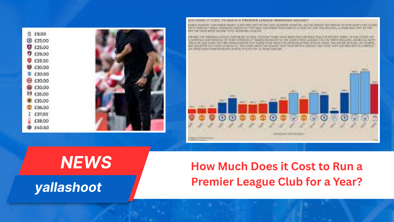 How Much Does it Cost to Run a Premier League Club