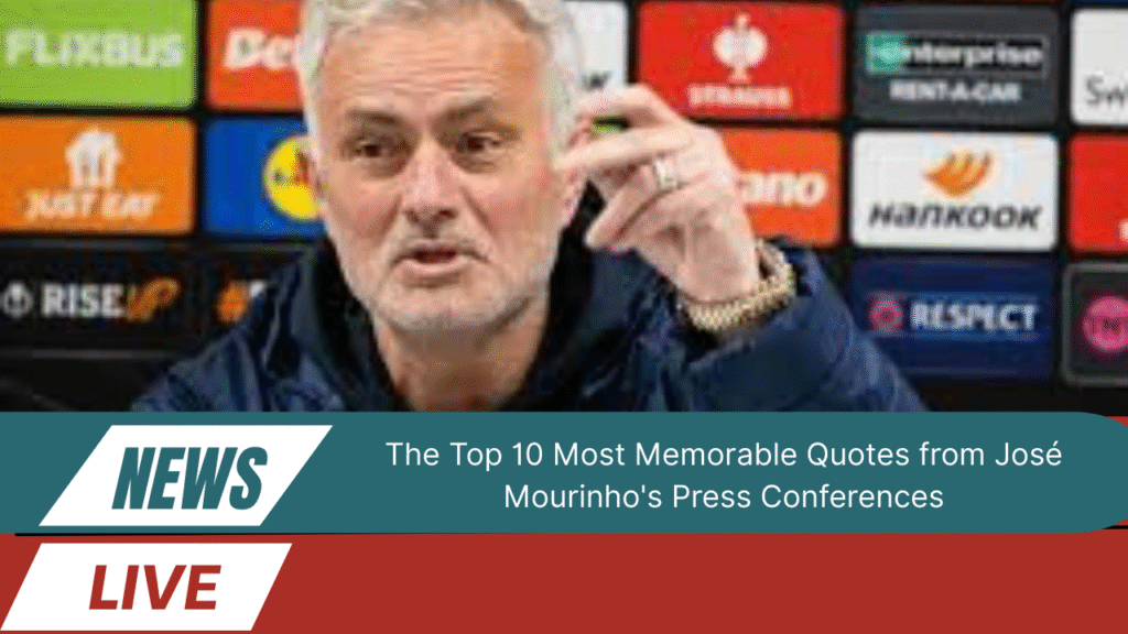 Most Memorable Quotes from José Mourinho