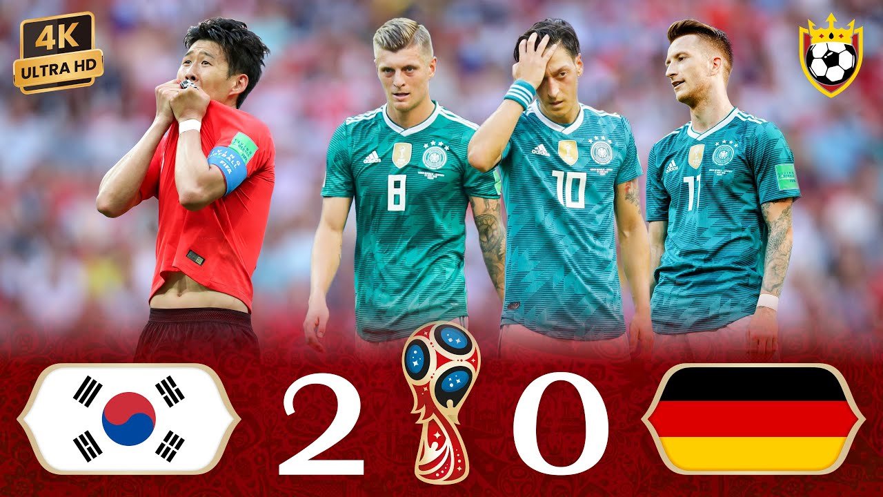 Korea shocks the world and expels Germany from the World