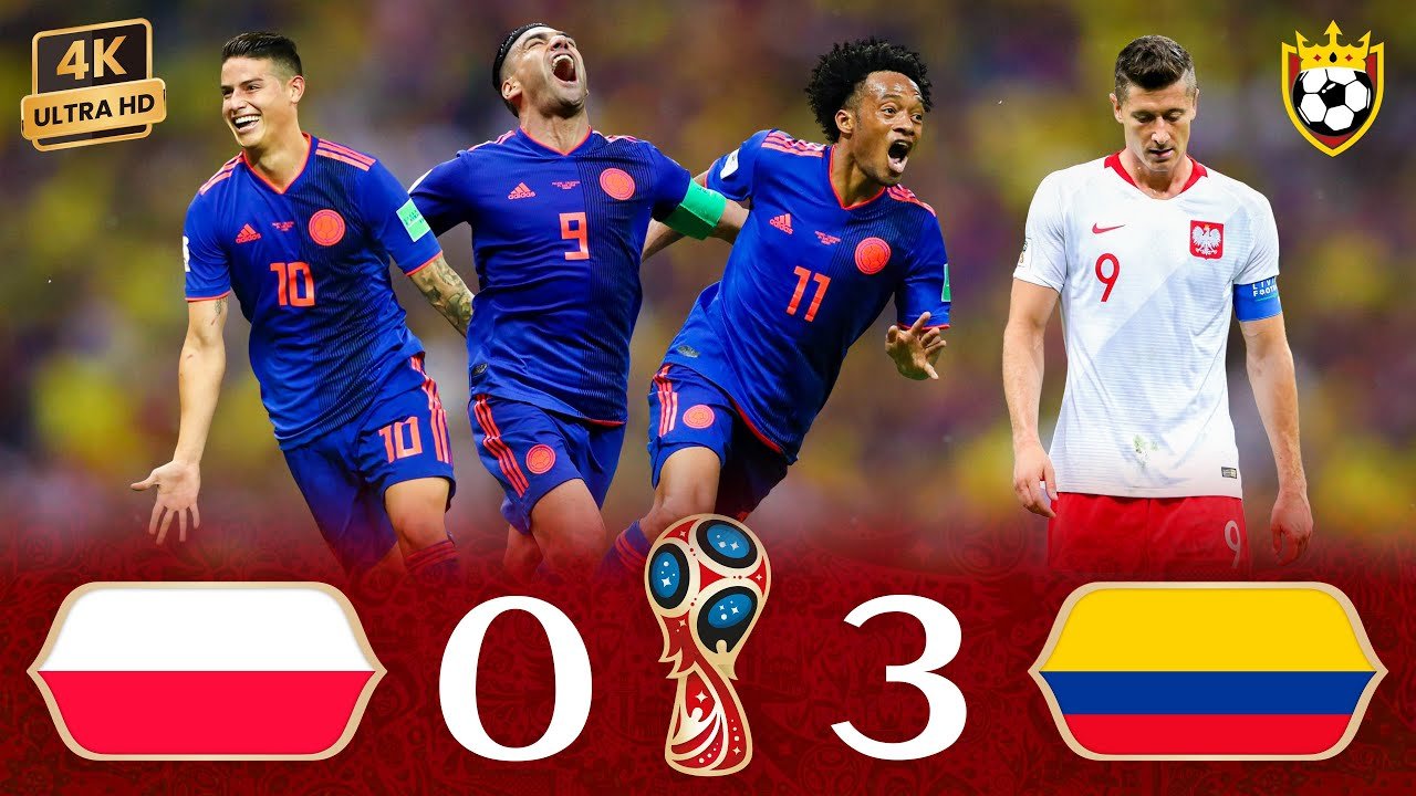 Colombia knock Poland out of World Cup with three devastating