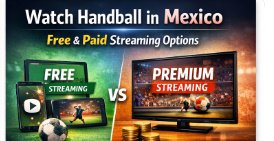 Can I watch international handball tournaments live in Mexico?