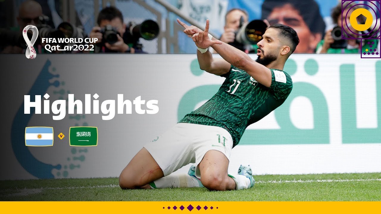 HUGE upset by sensational Saudis | Argentina v Saudi Arabia
