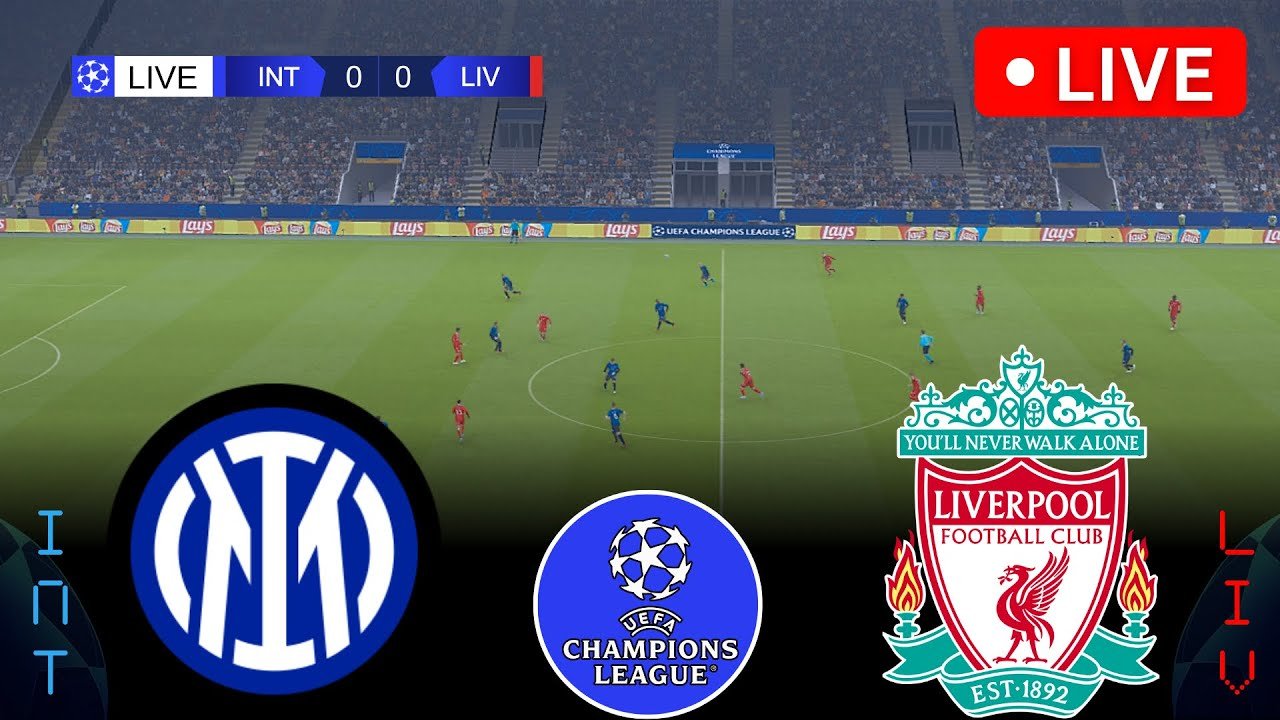 Inter Milan vs Liverpool LIVE | Champions League 2025/26 - video 1 Inter Milan vs Liverpool LIVE | Champions League 2025/26 | PES21 Simulation
