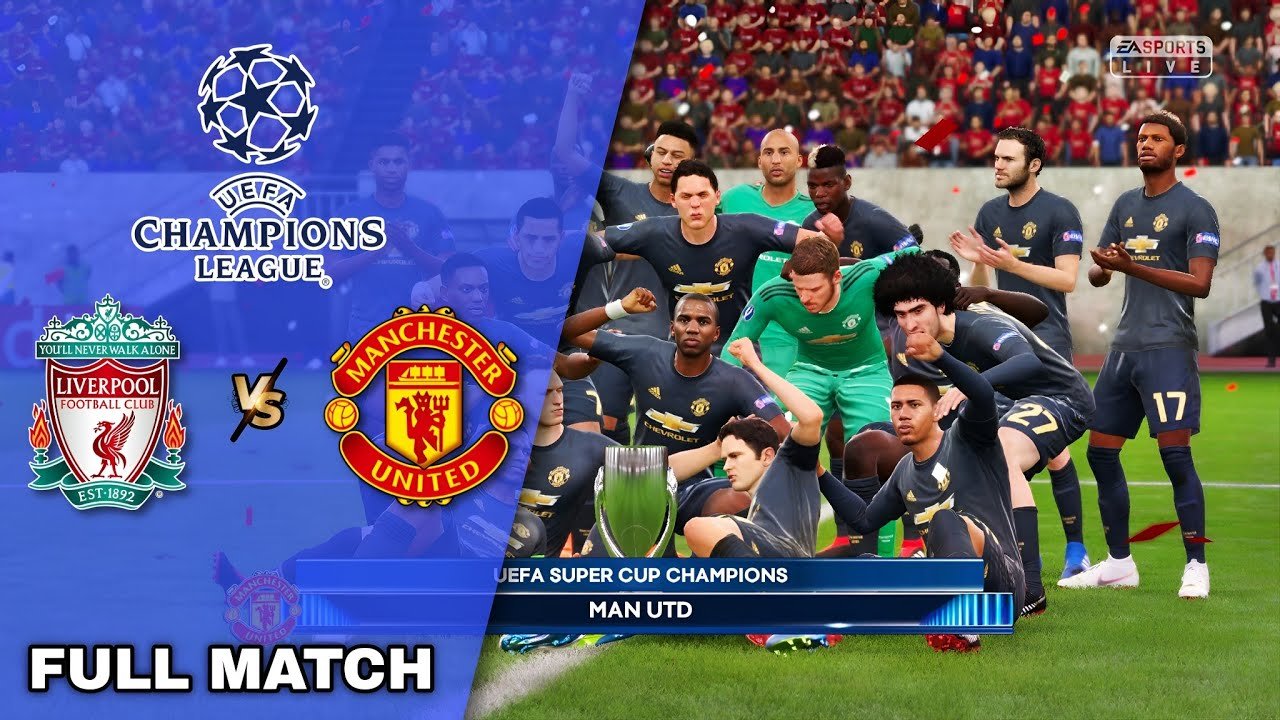 LIVERPOOL vs. MANCHESTER UNITED UEFA SUPER CUP CHAMPIONS