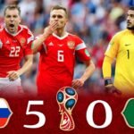 Russia destroys KSA by five at the opening of 6 Russia destroys KSA by five at the opening of the