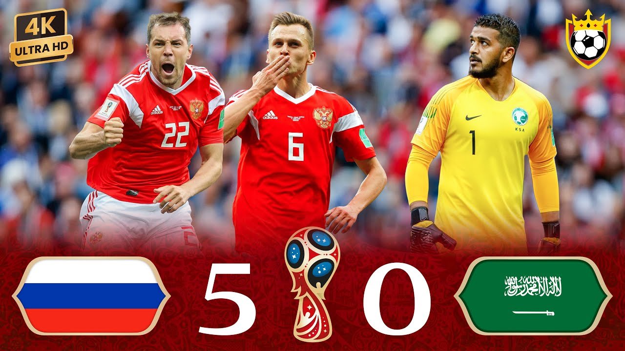 Russia destroys KSA by five at the opening of the