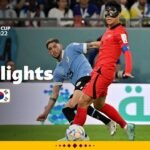 Suárez & Son Face-Off | Uruguay v Korea Republic highlights
