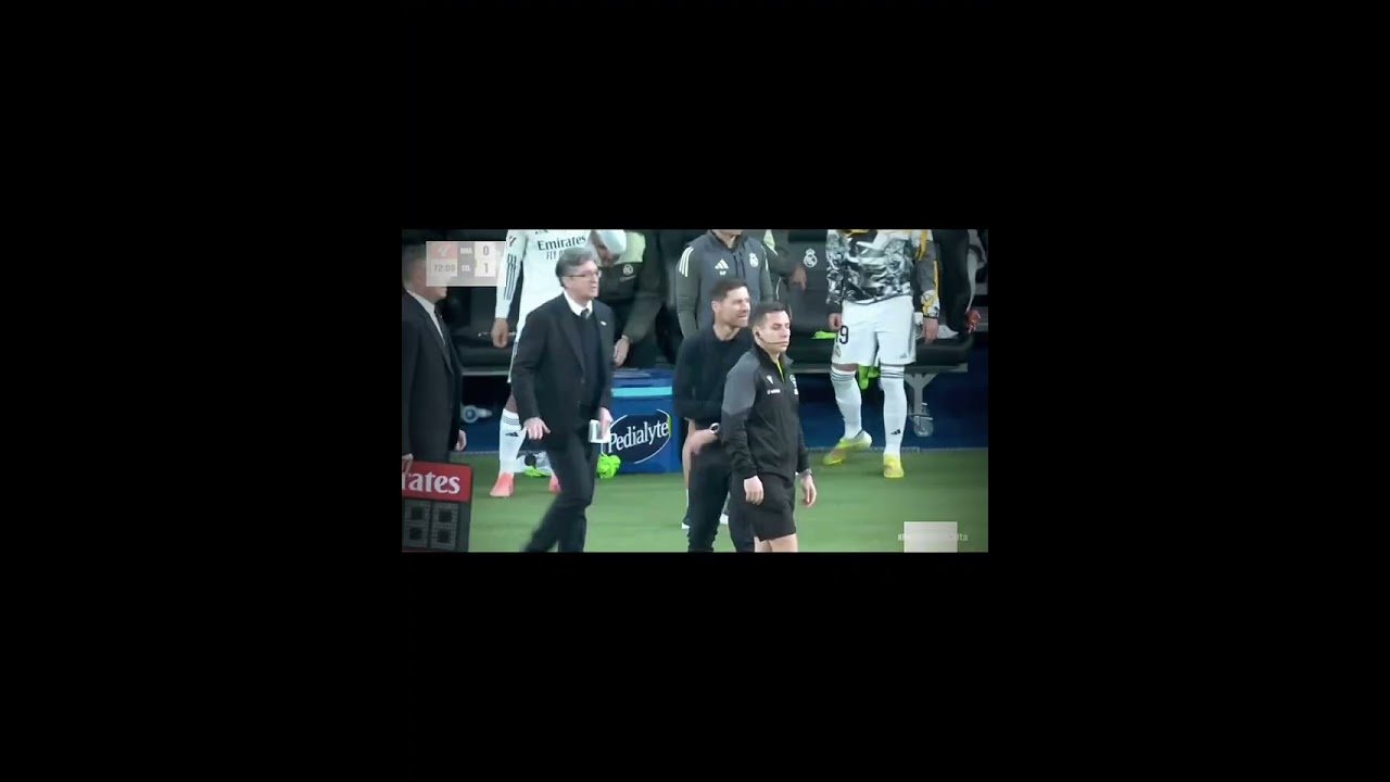 The ref in the Real Madrid vs Celta Vigo match 😐 #shorts #football #referee