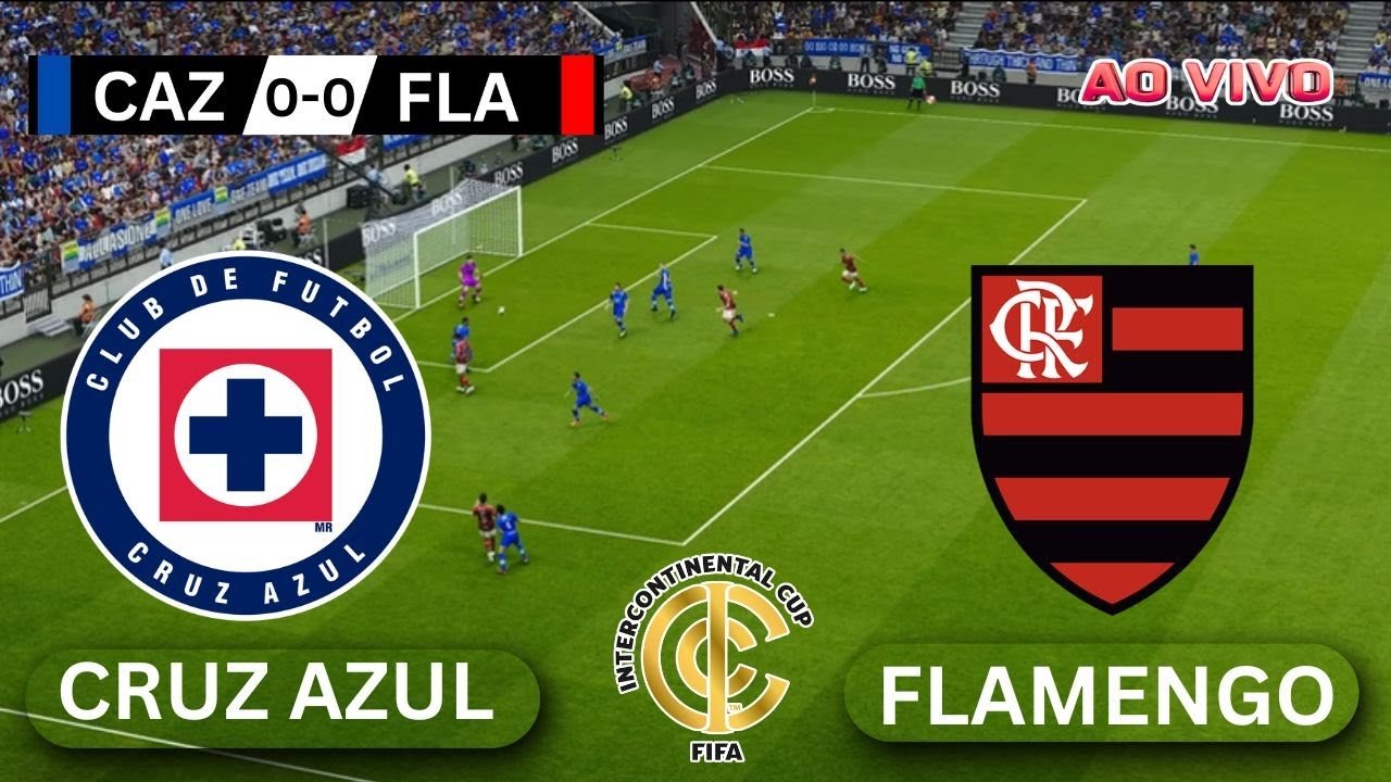🔴 AO VIVO: Flamengo x Cruz Azul | Copa Intercontinental FIFA | eFootball PES 2021 – Jogo Completo